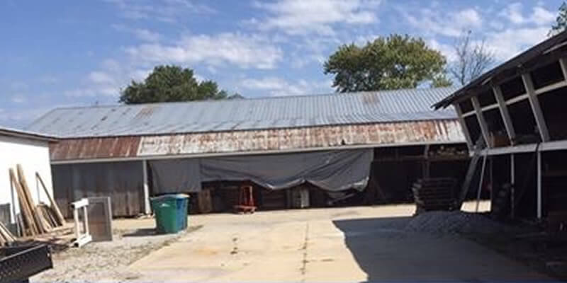 Before Roof Coating